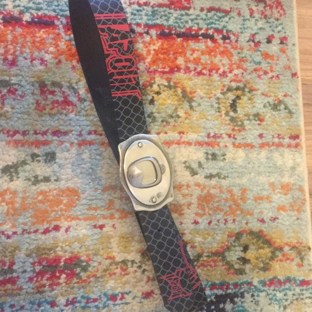 belt with bottle opener buckle!